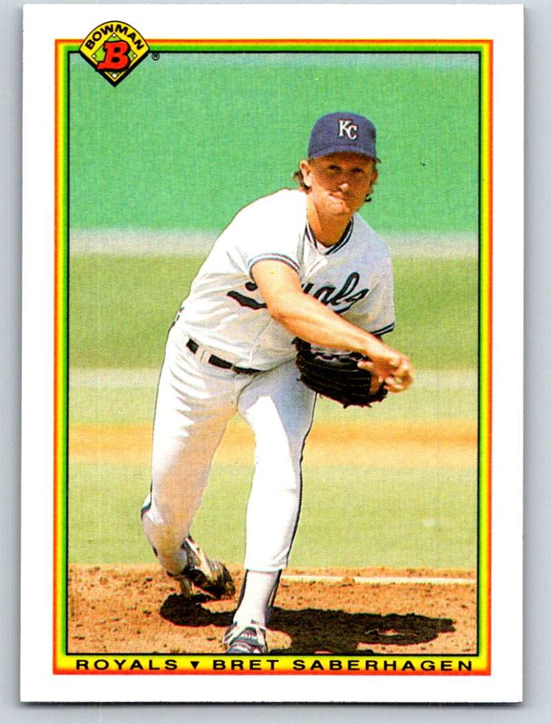 1990 Bowman #364 Bret Saberhagen Mint  Image 1