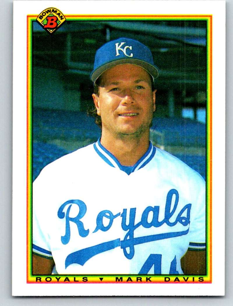 1990 Bowman #369 Mark Davis Mint  Image 1