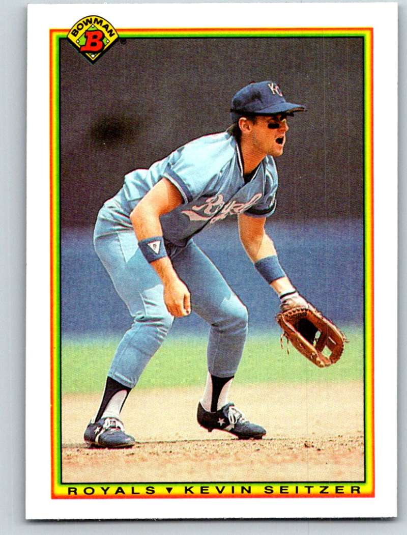 1990 Bowman #380 Kevin Seitzer Mint  Image 1