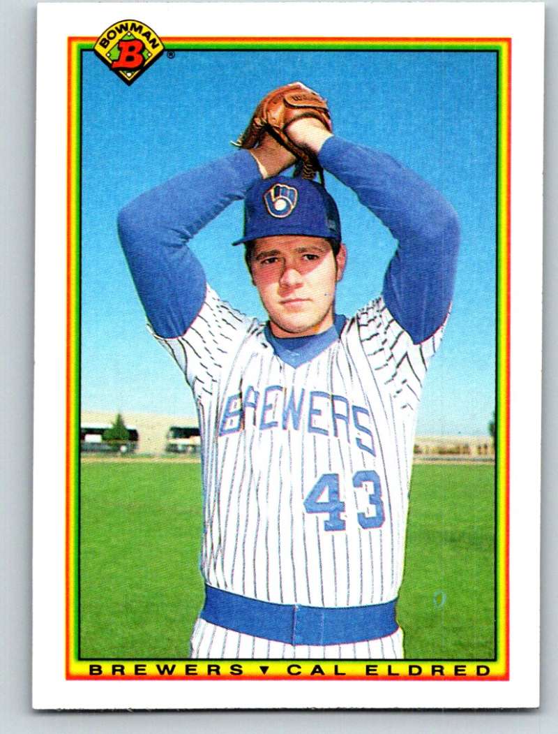 1990 Bowman #387 Cal Eldred Mint RC Rookie Image 1