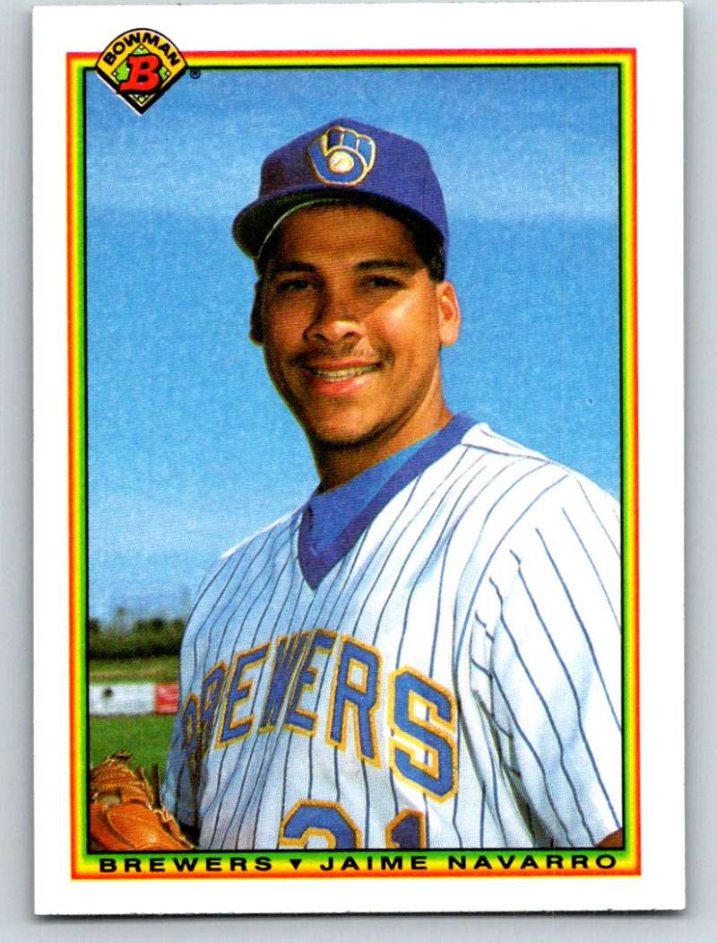 1990 Bowman #388 Jaime Navarro Mint  Image 1