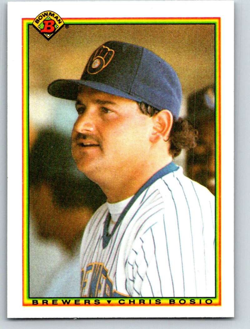 1990 Bowman #389 Chris Bosio Mint  Image 1