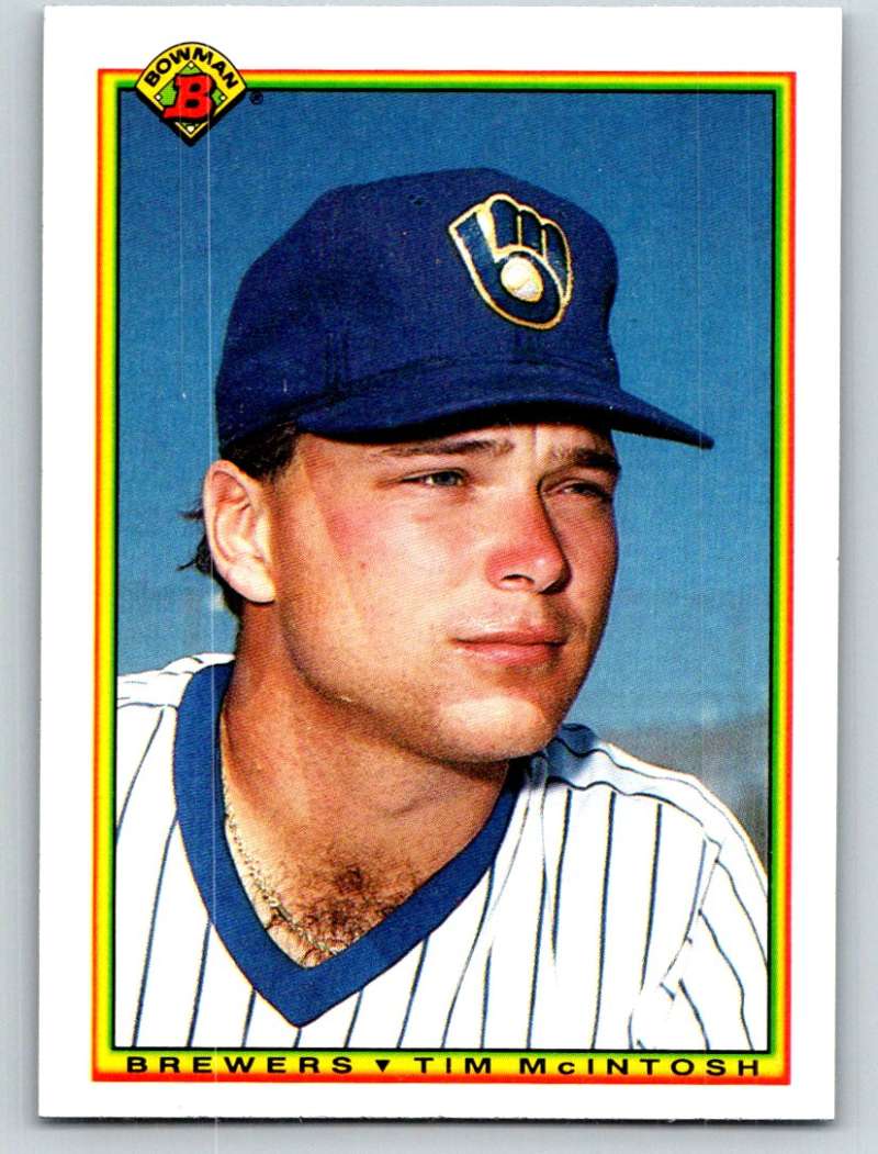 1990 Bowman #394 Tim McIntosh Mint RC Rookie Image 1