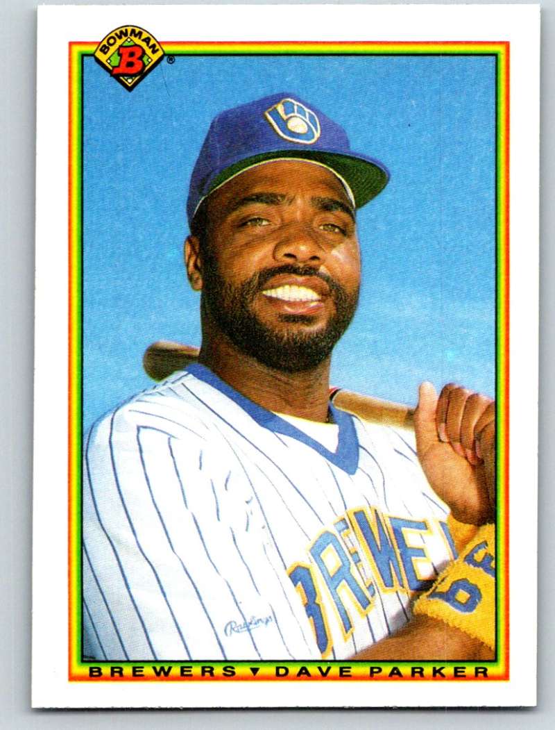1990 Bowman #398 Dave Parker Mint  Image 1