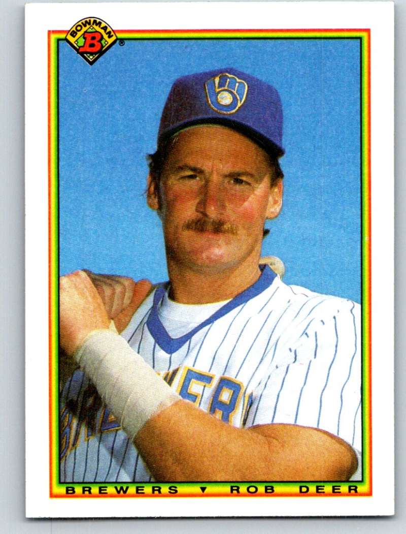 1990 Bowman #401 Rob Deer Mint  Image 1