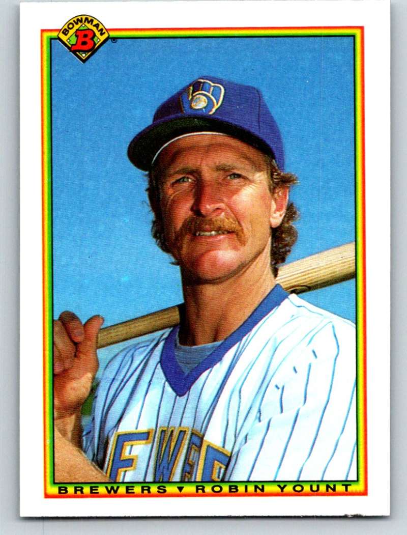 1990 Bowman #404 Robin Yount Mint  Image 1