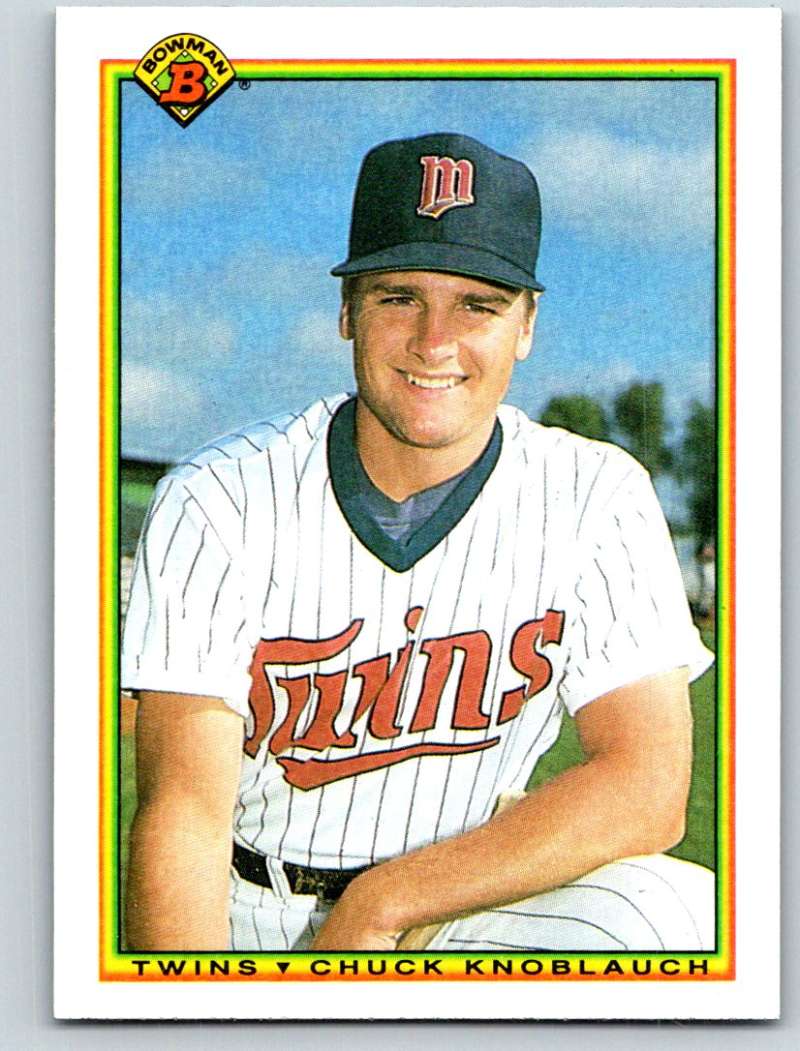 1990 Bowman #415 Chuck Knoblauch Mint RC Rookie Image 1