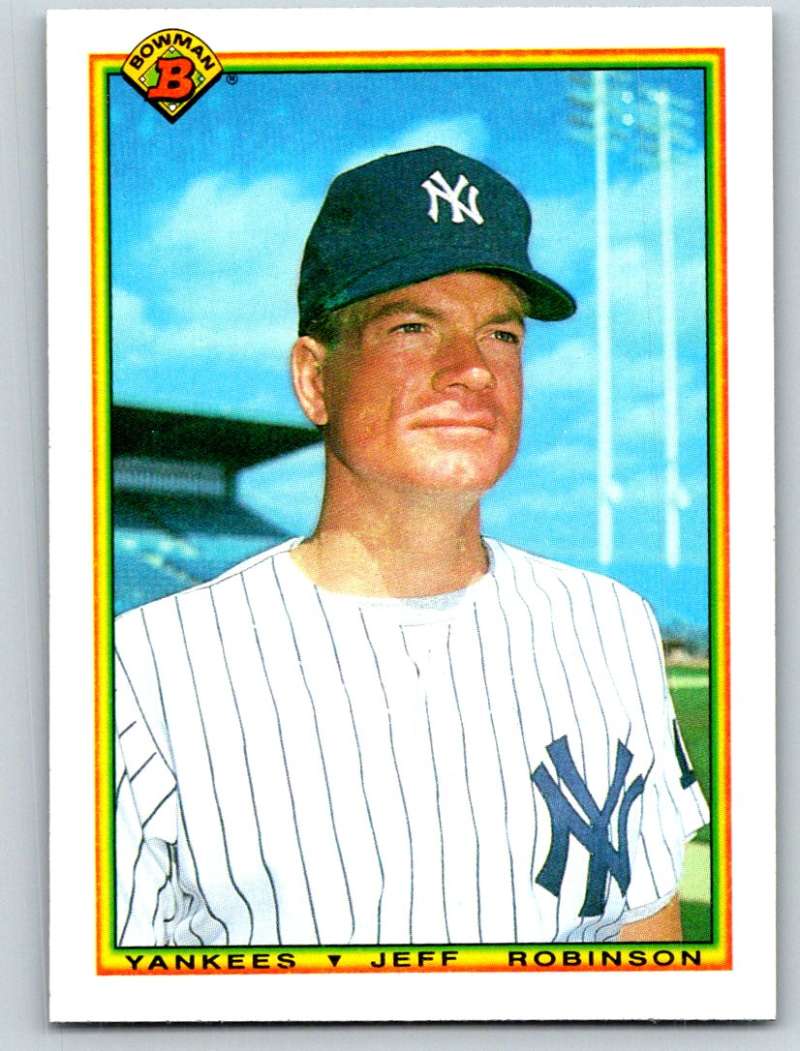 1990 Bowman #427 Jeff D. Robinson Mint  Image 1