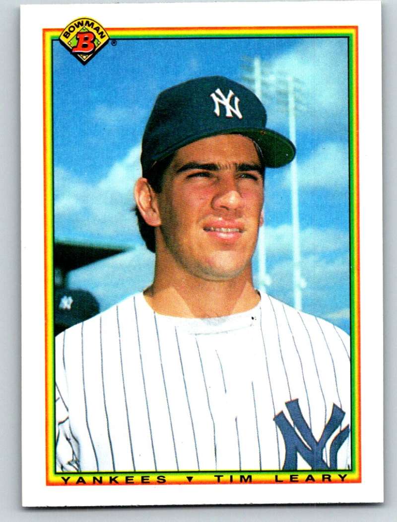1990 Bowman #429 Tim Leary Mint  Image 1