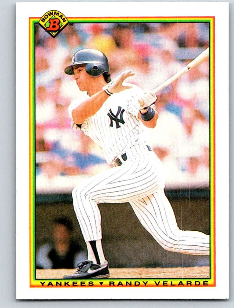 1990 Bowman #434 Randy Velarde Mint  Image 1