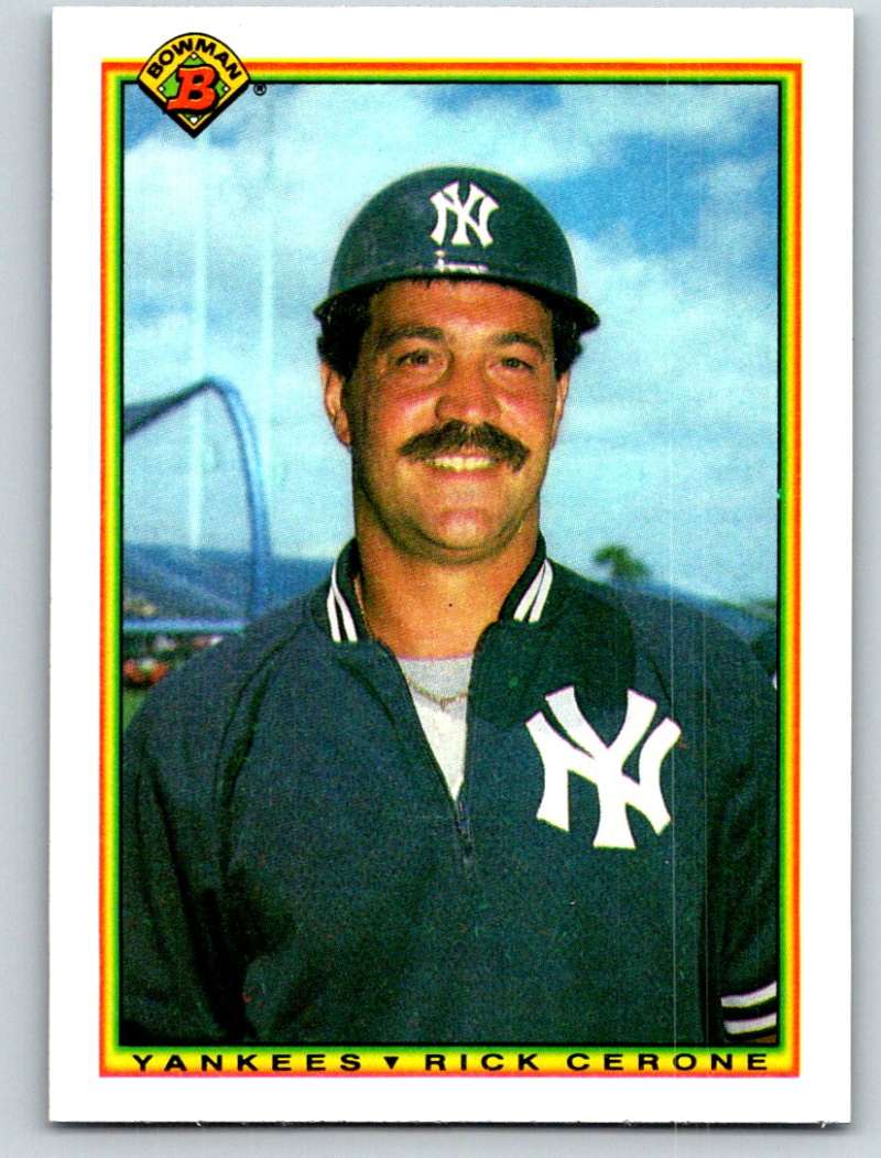 1990 Bowman #435 Rick Cerone Mint  Image 1