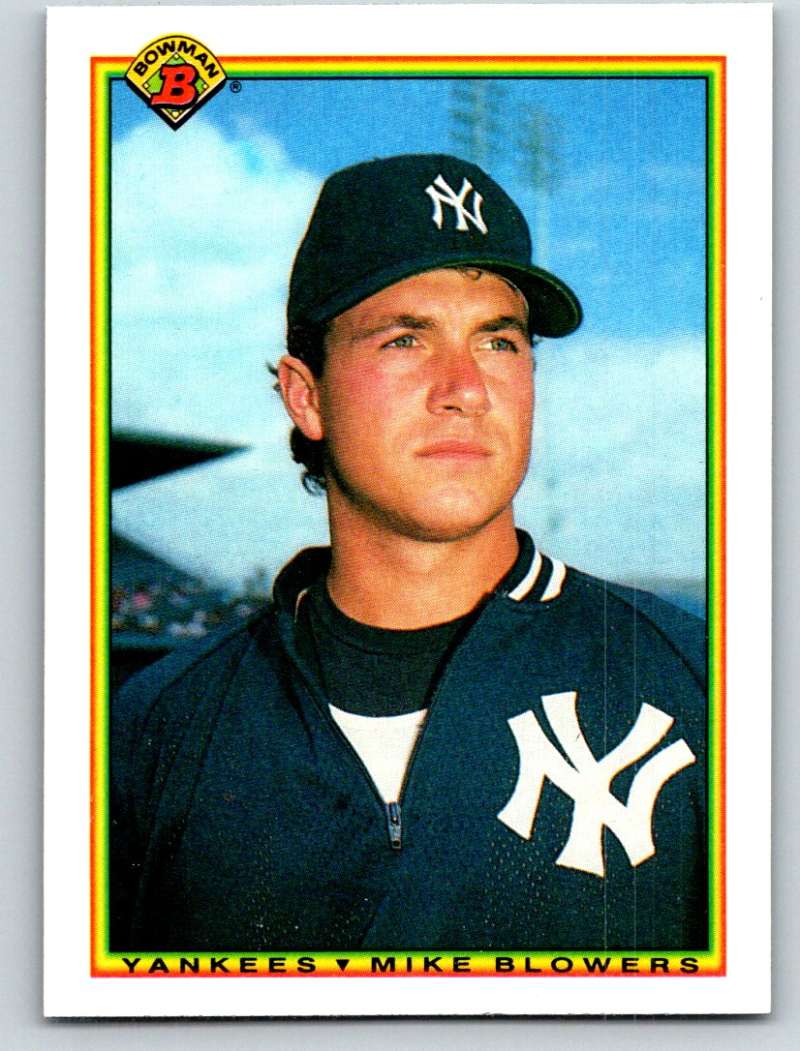1990 Bowman #441 Mike Blowers Mint RC Rookie Image 1