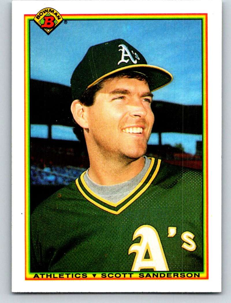 1990 Bowman #447 Scott Sanderson Mint  Image 1