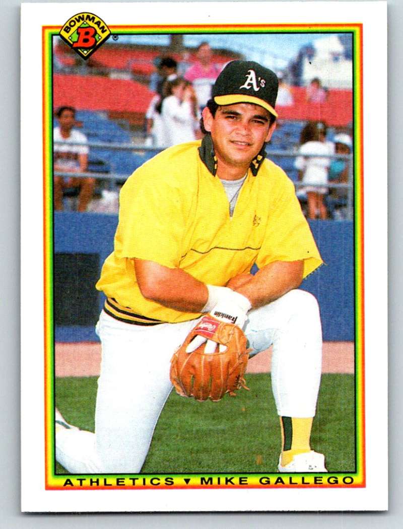 1990 Bowman #459 Mike Gallego Mint  Image 1