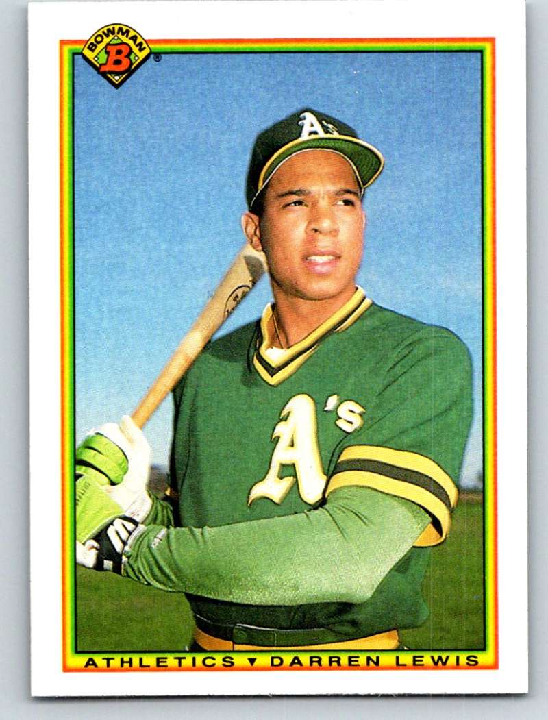 1990 Bowman #463 Darren Lewis Mint RC Rookie Image 1