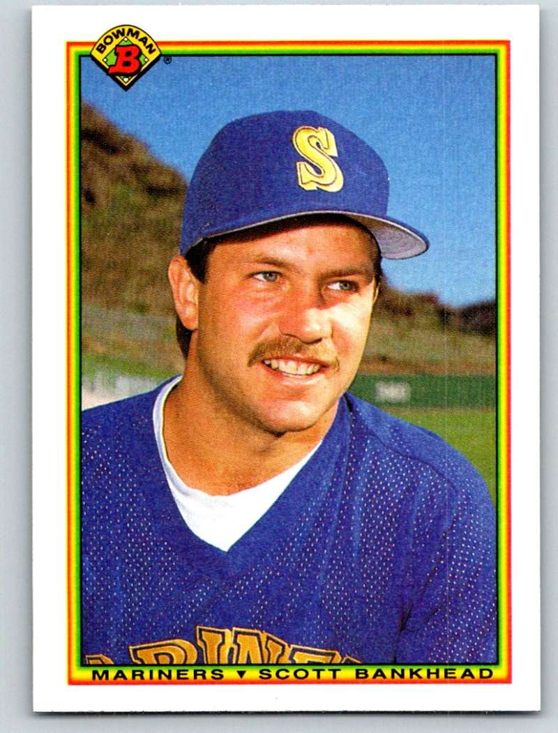 1990 Bowman #466 Scott Bankhead Mint  Image 1