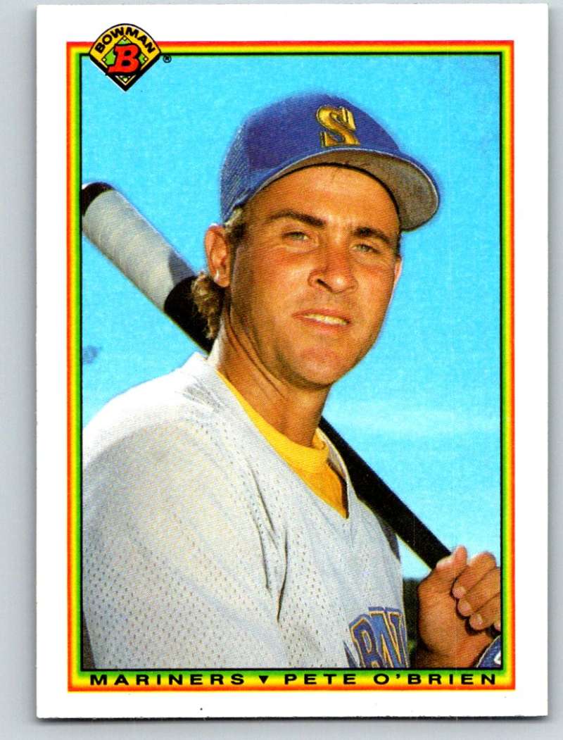 1990 Bowman #475 Pete O'Brien Mint  Image 1