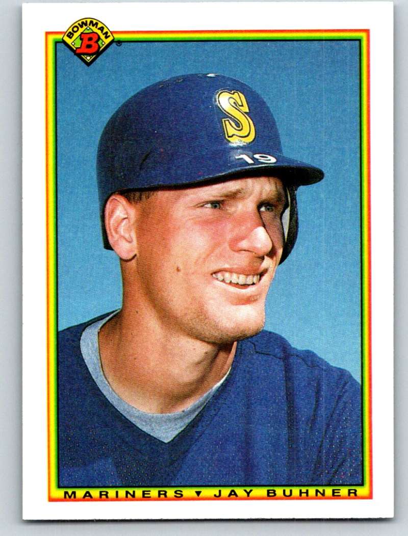 1990 Bowman #477 Jay Buhner Mint  Image 1