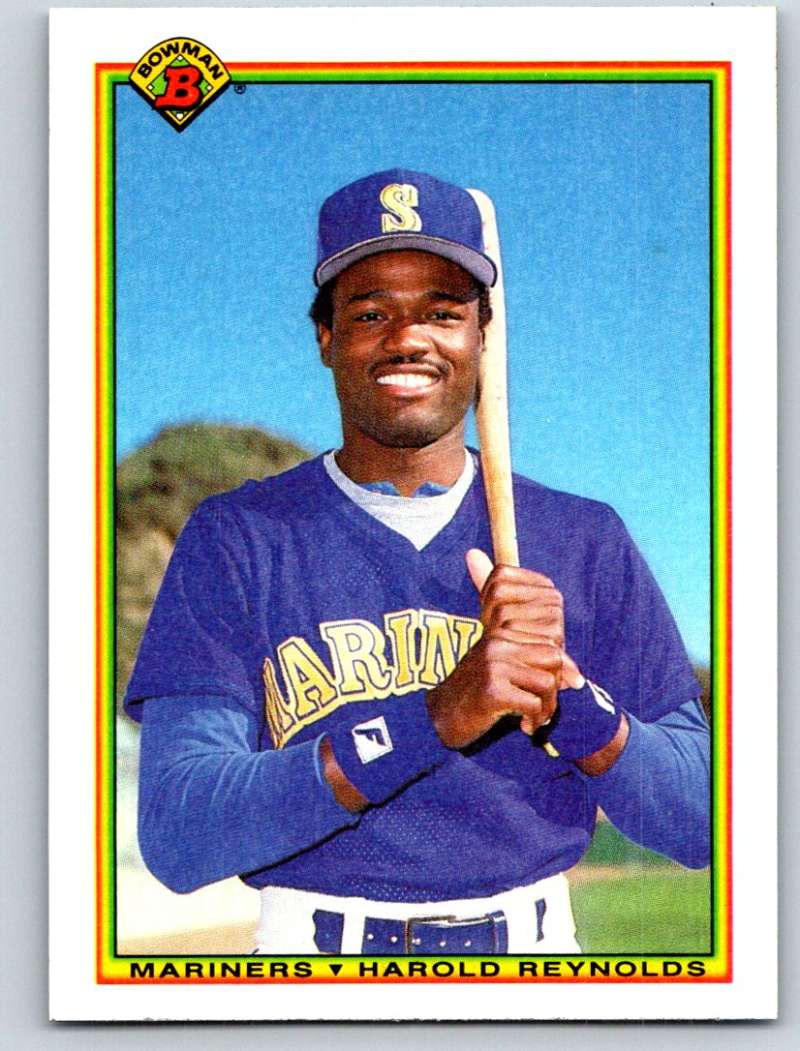 1990 Bowman #478 Harold Reynolds Mint  Image 1