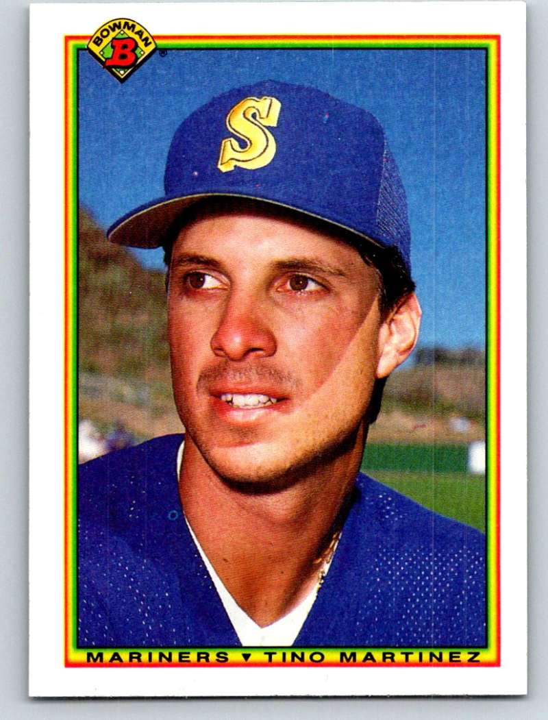 1990 Bowman #484 Tino Martinez Mint  Image 1