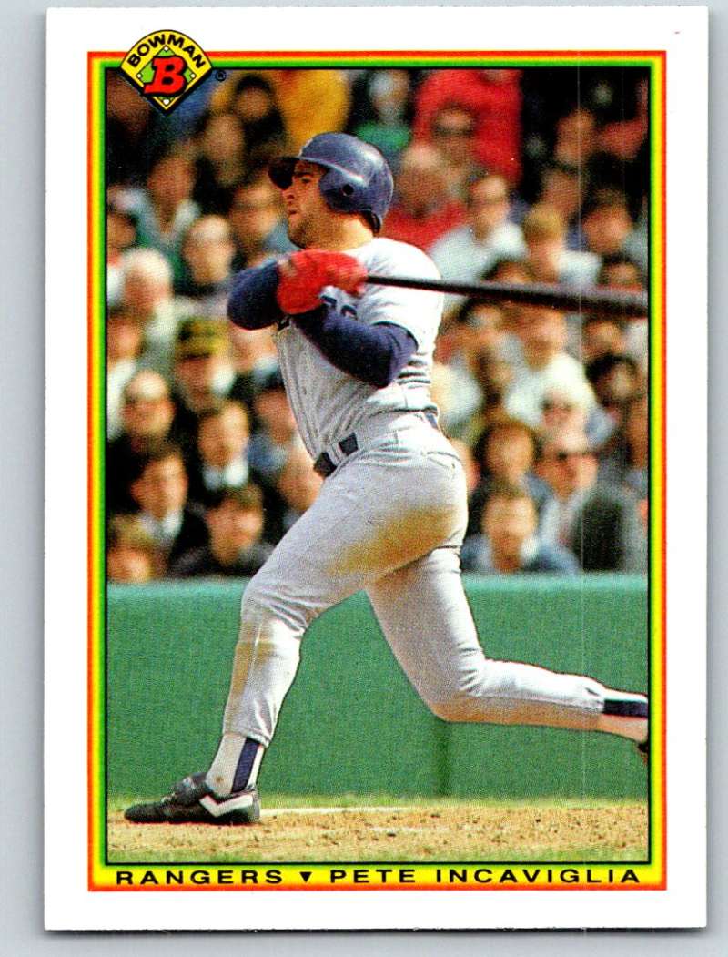 1990 Bowman #491 Pete Incaviglia Mint  Image 1