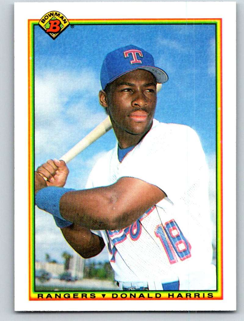 1990 Bowman #499 Donald Harris Mint RC Rookie Image 1