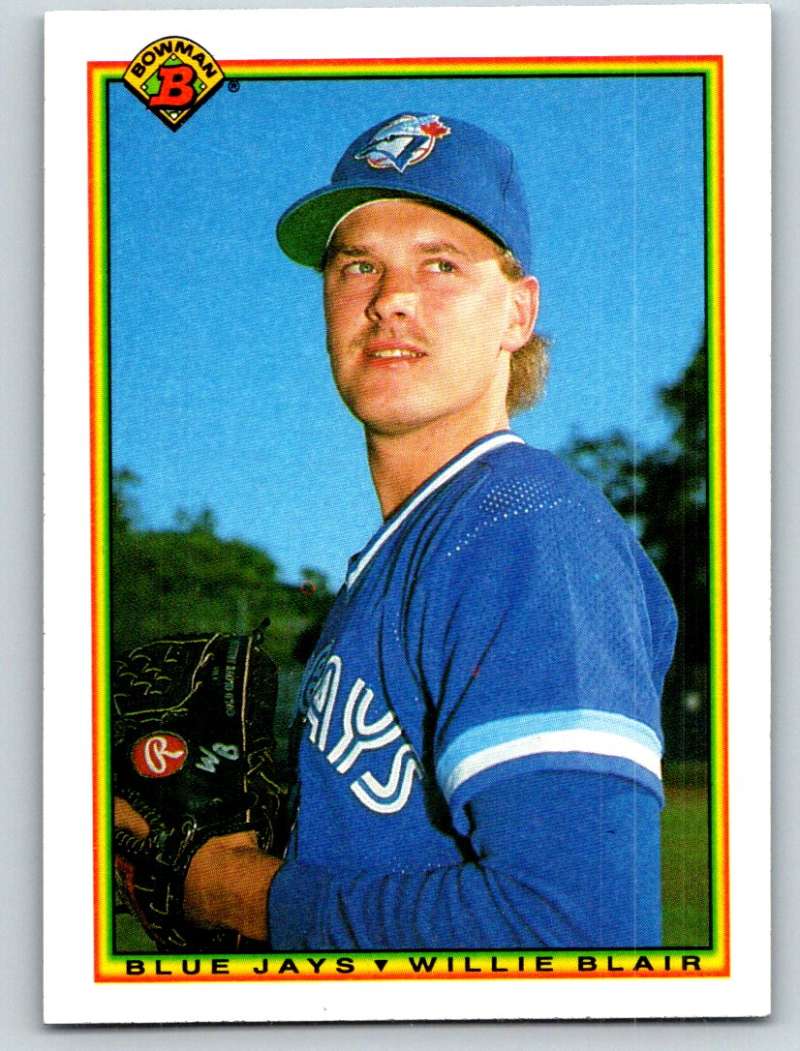 1990 Bowman #504 Willie Blair Mint RC Rookie Image 1