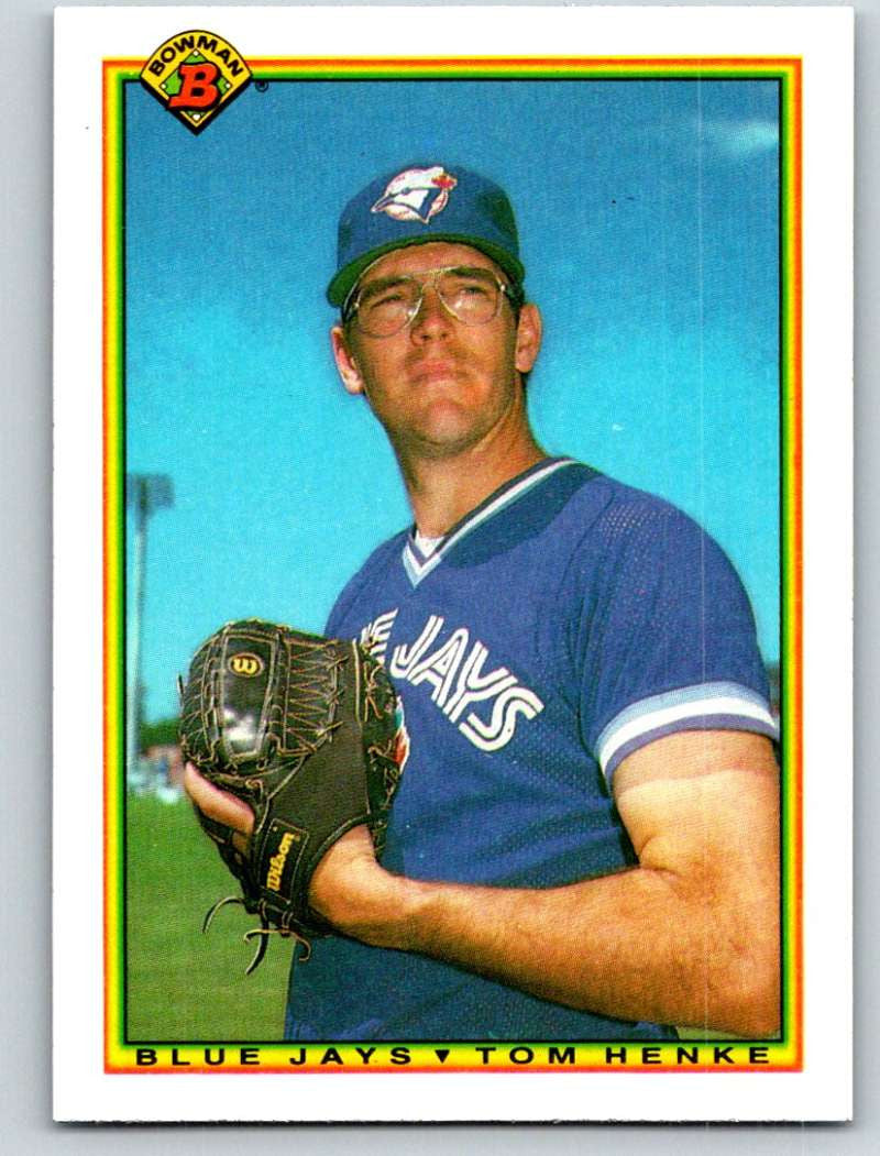 1990 Bowman #506 Tom Henke Mint