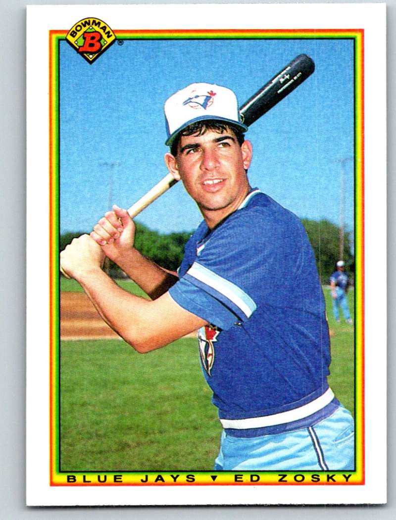 1990 Bowman #523 Eddie Zosky Mint RC Rookie Image 1