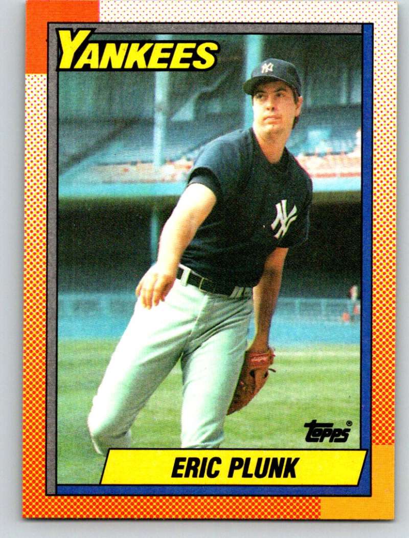 1990 Topps #9 Eric Plunk Mint  Image 1