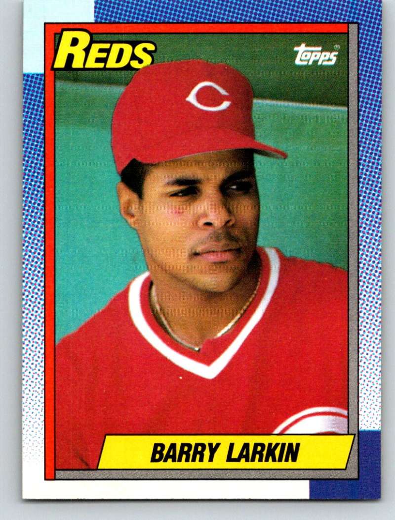 1990 Topps #10 Barry Larkin Mint  Image 1