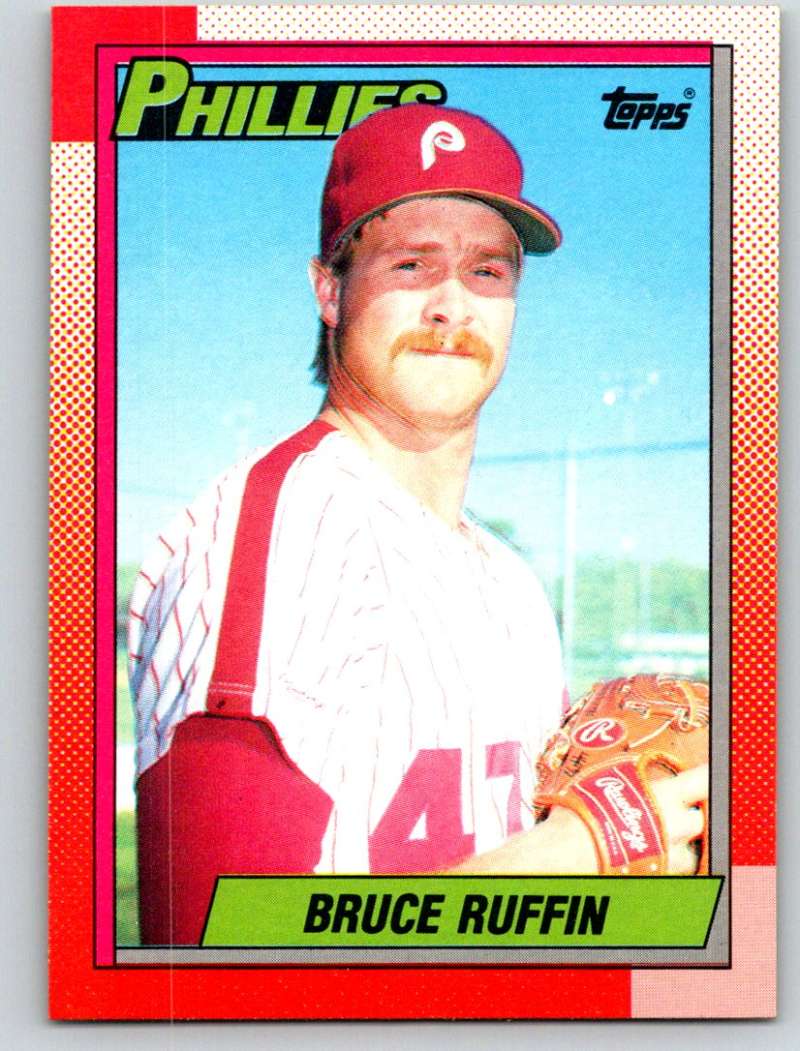 1990 Topps #22 Bruce Ruffin Mint  Image 1