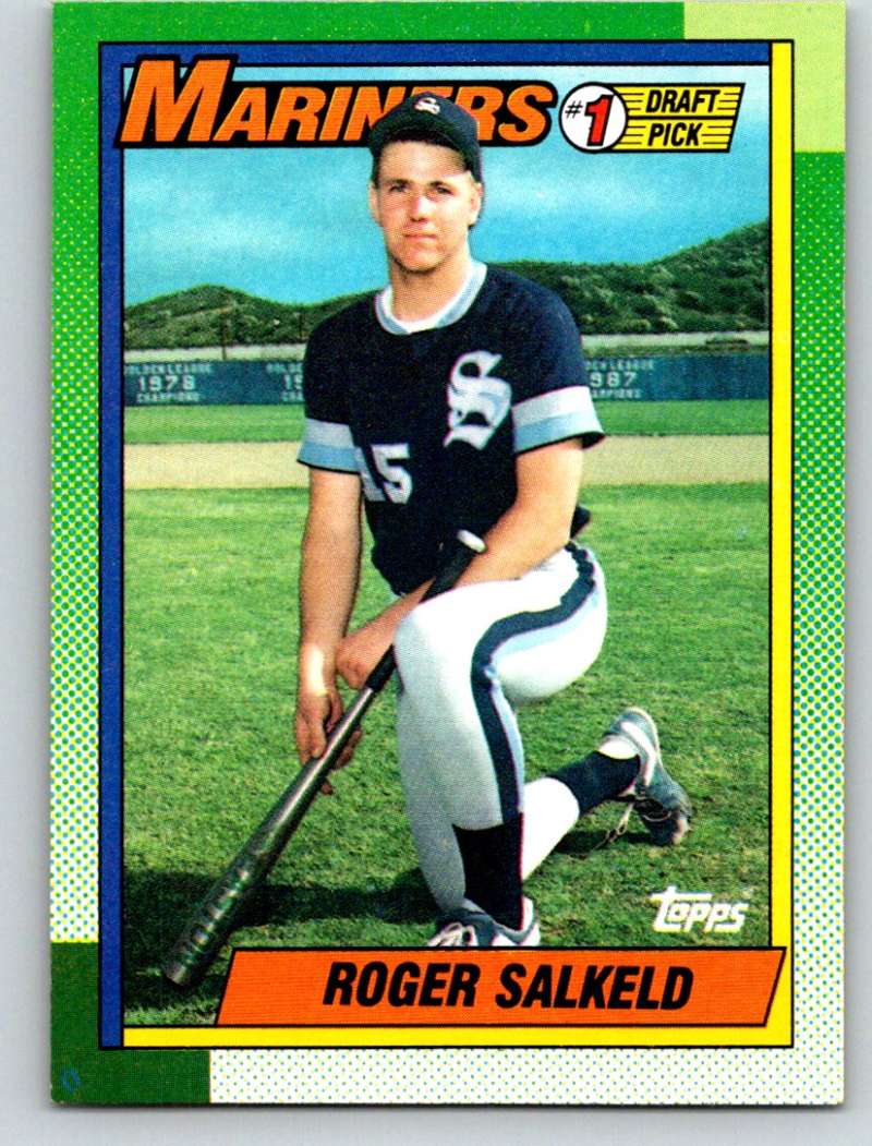 1990 Topps #44 Roger Salkeld FDP Mint RC Rookie Image 1