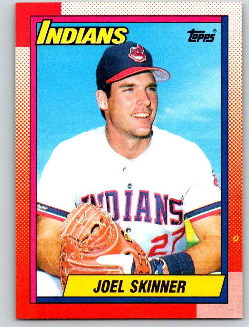 1990 Topps #54 Joel Skinner Mint  Image 1