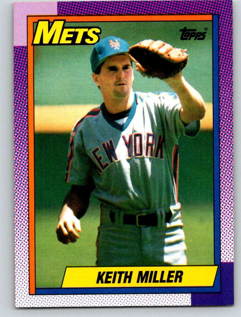 1990 Topps #58 Keith Miller Mint  Image 1