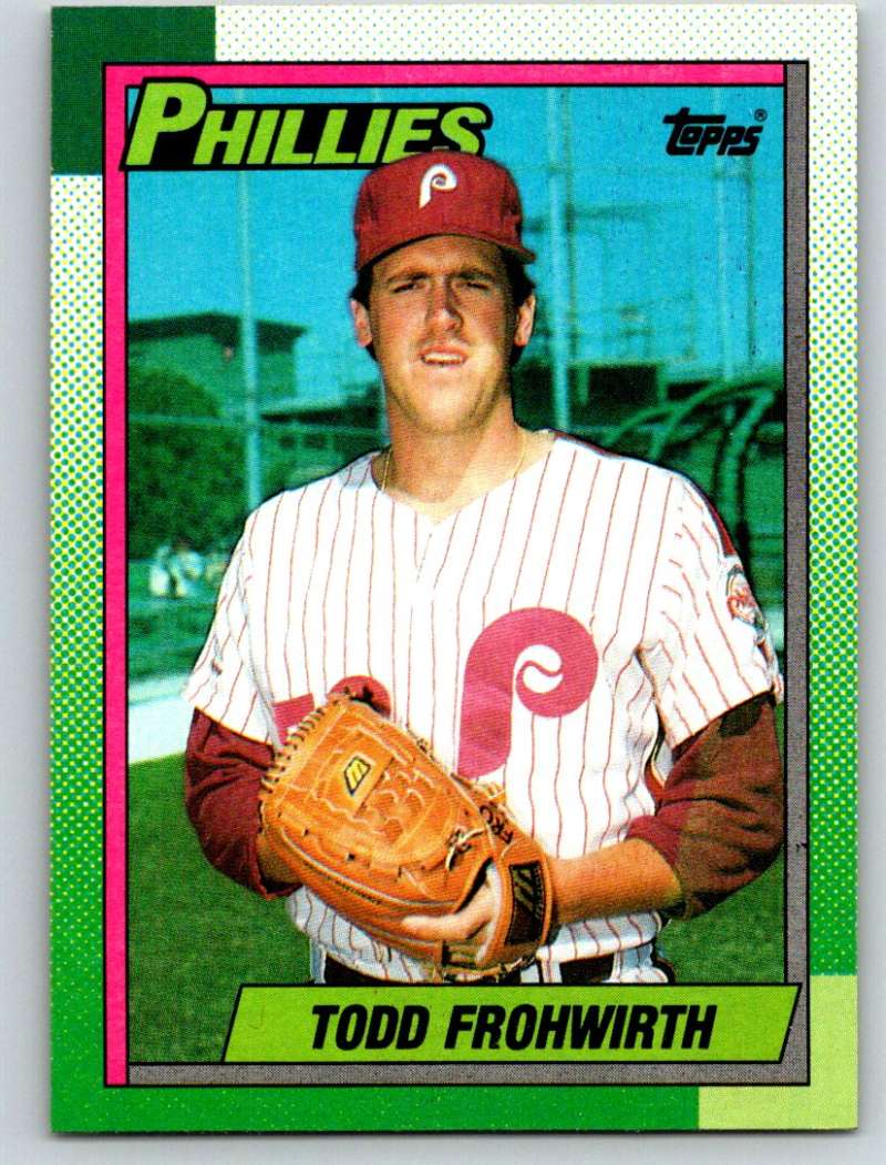1990 Topps #69 Todd Frohwirth Mint  Image 1