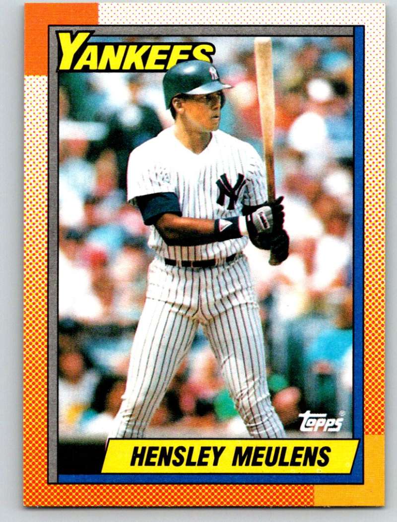 1990 Topps #83 Hensley Meulens Mint  Image 1