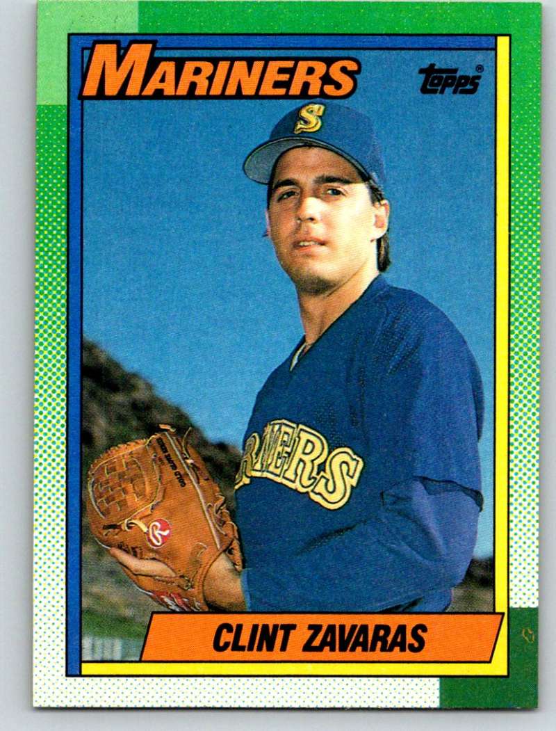 1990 Topps #89 Clint Zavaras Mint RC Rookie Image 1