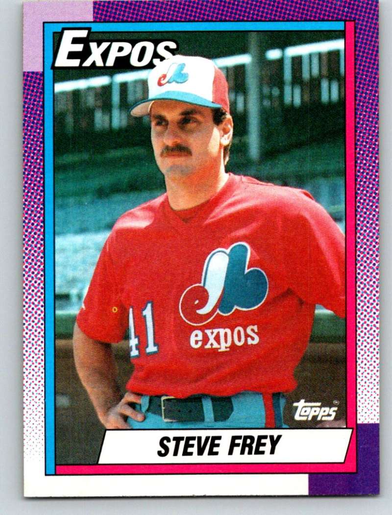 1990 Topps #91 Steve Frey Mint RC Rookie Image 1