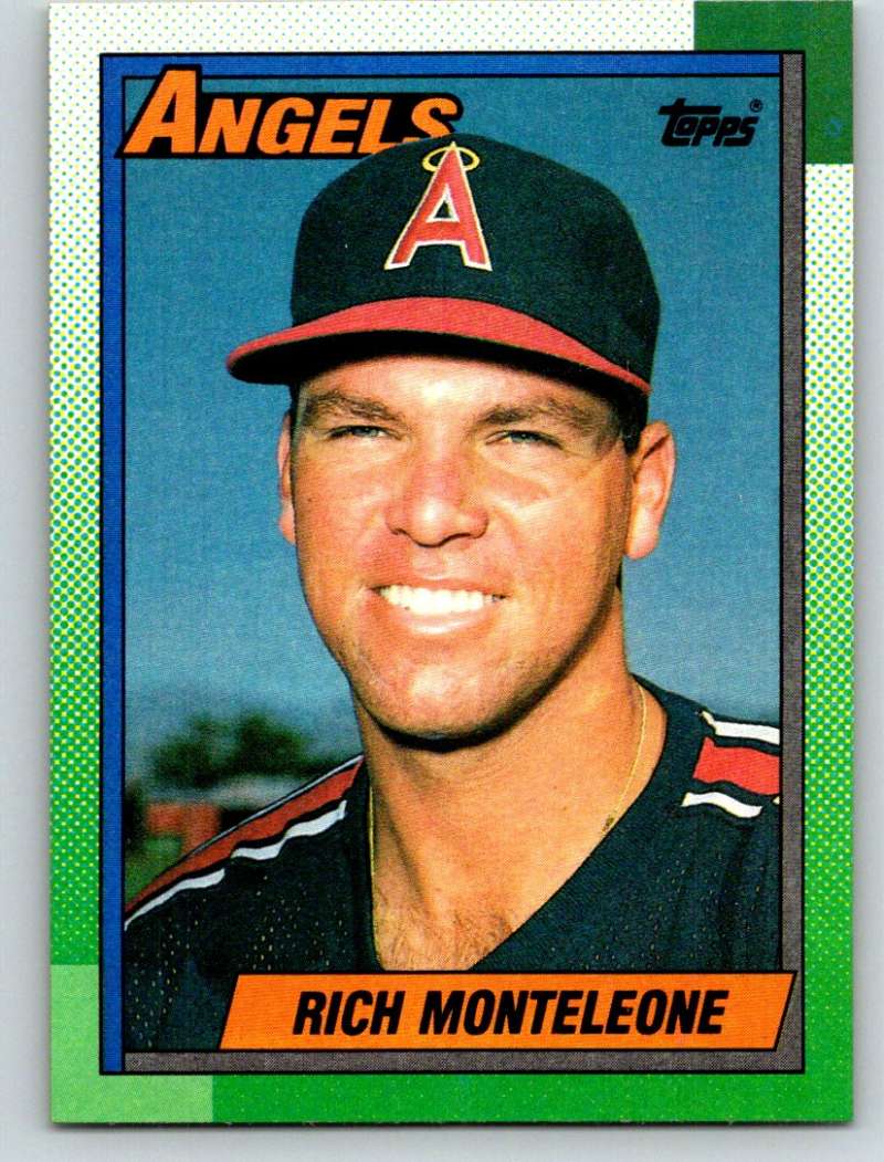 1990 Topps #99 Rich Monteleone Mint  Image 1