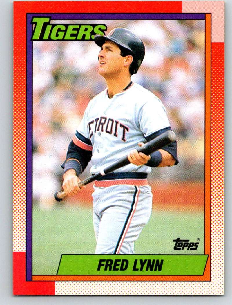 1990 Topps #107 Fred Lynn Mint  Image 1