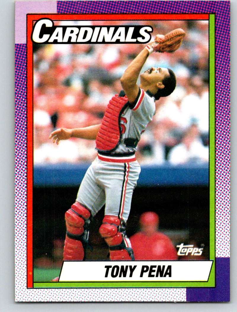 1990 Topps #115 Tony Pena Mint  Image 1