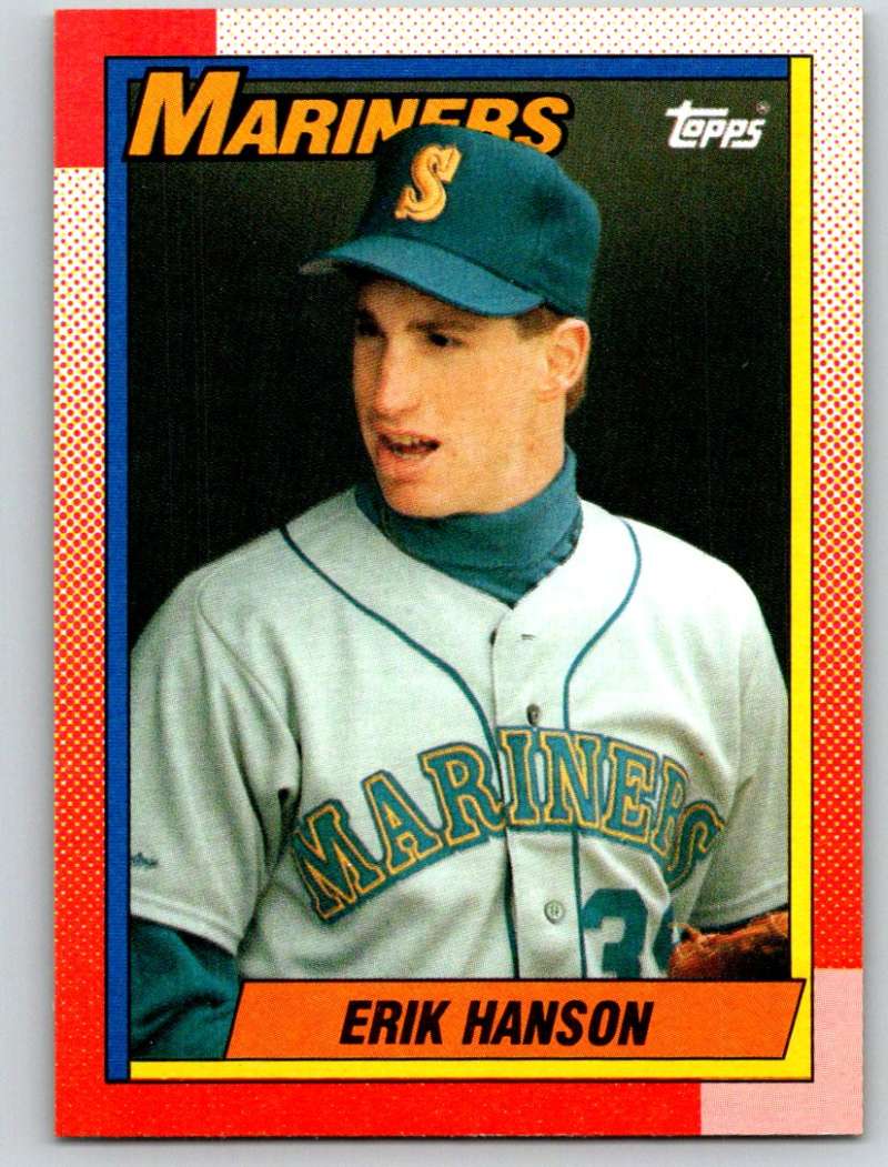 1990 Topps #118 Erik Hanson Mint  Image 1