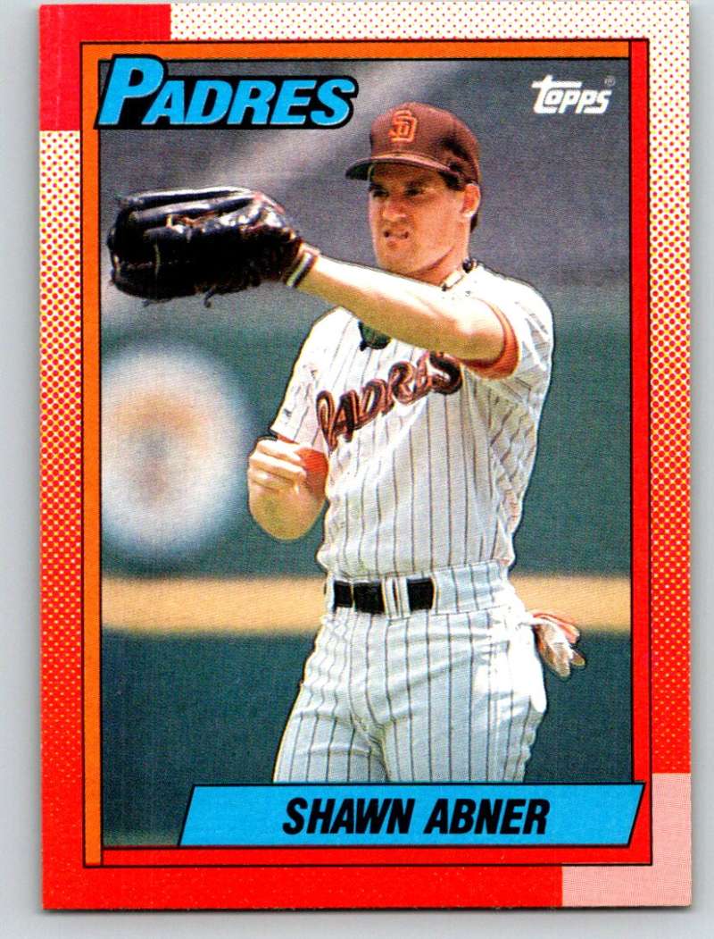 1990 Topps #122 Shawn Abner Mint  Image 1