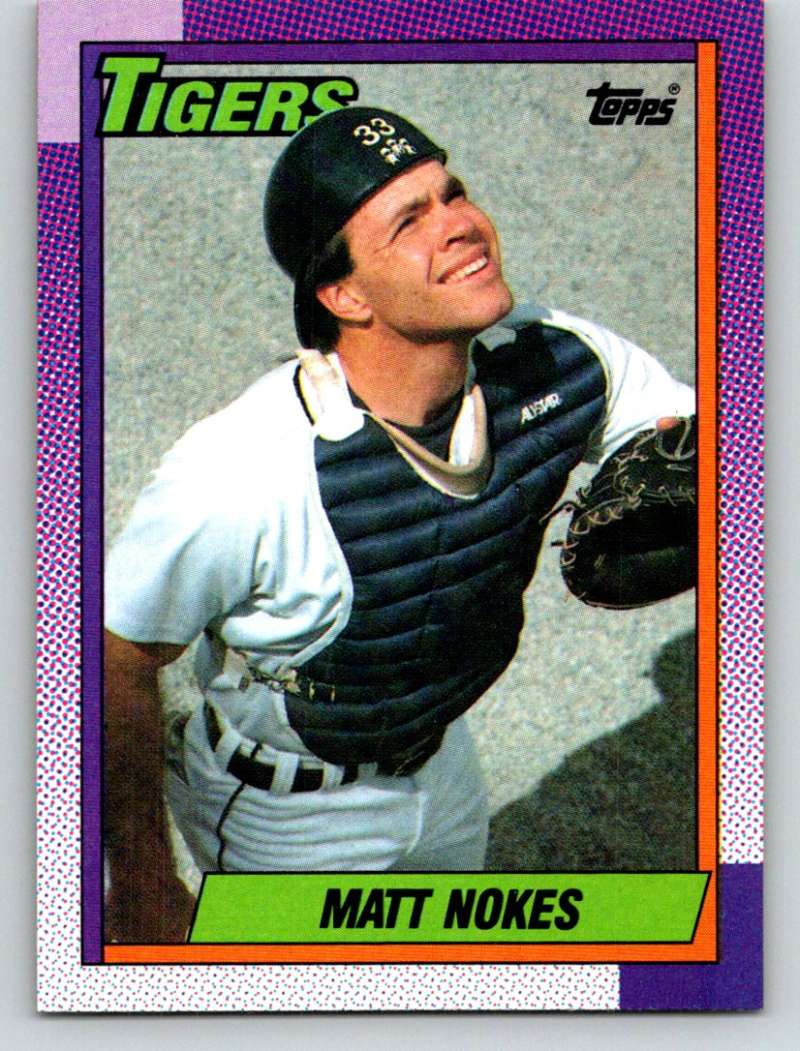 1990 Topps #131 Matt Nokes Mint  Image 1