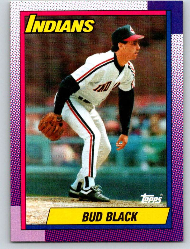 1990 Topps #144 Bud Black Mint  Image 1
