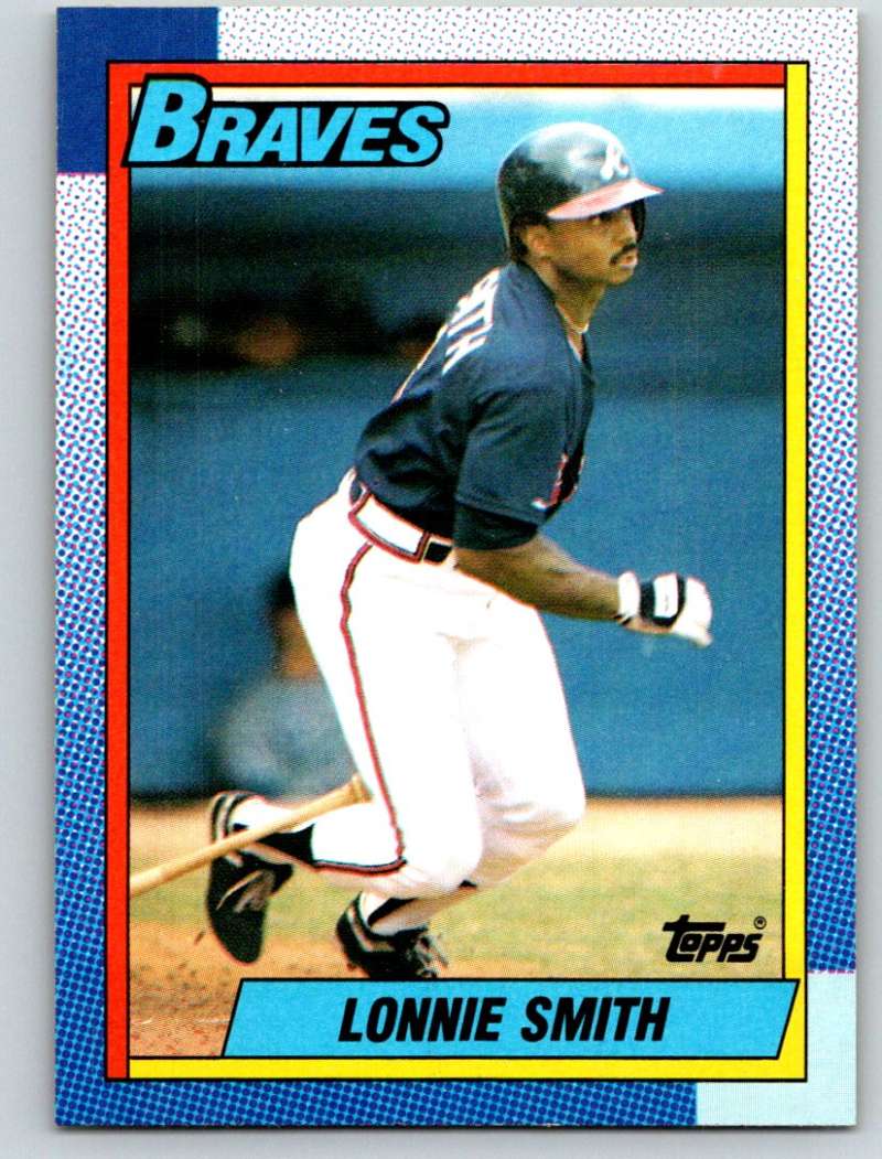1990 Topps #152 Lonnie Smith Mint  Image 1