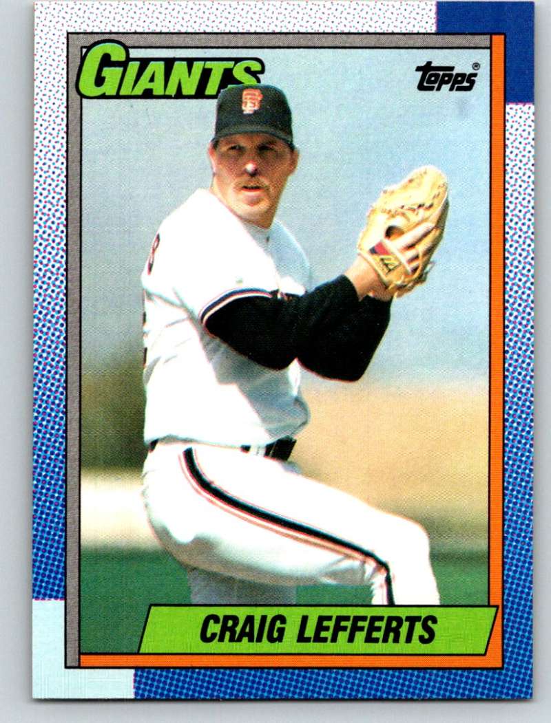 1990 Topps #158 Craig Lefferts Mint  Image 1