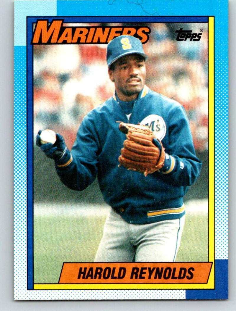 1990 Topps #161 Harold Reynolds Mint  Image 1