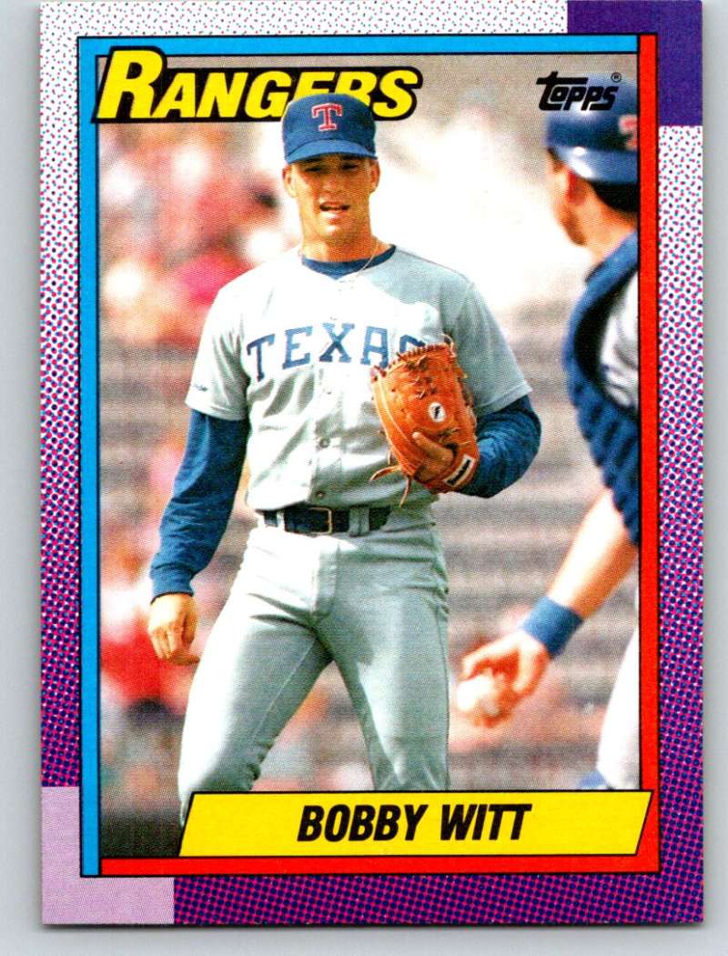 1990 Topps #166 Bobby Witt Mint  Image 1